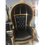 Thumbnail: Throne Single Canopy Black with Gold Trim