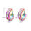 Thumbnail: Ear Clip Men Jewelry Fashion Small Hoop Earrings Multi-Colored