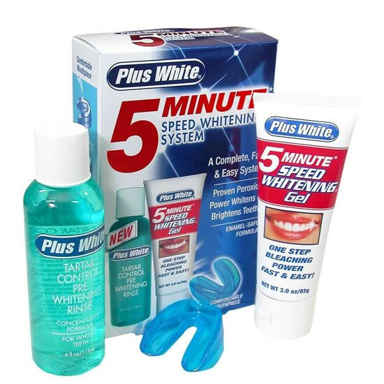 PLUS+WHITE 5 Dakikada Damaklı Diş Beyazlatma