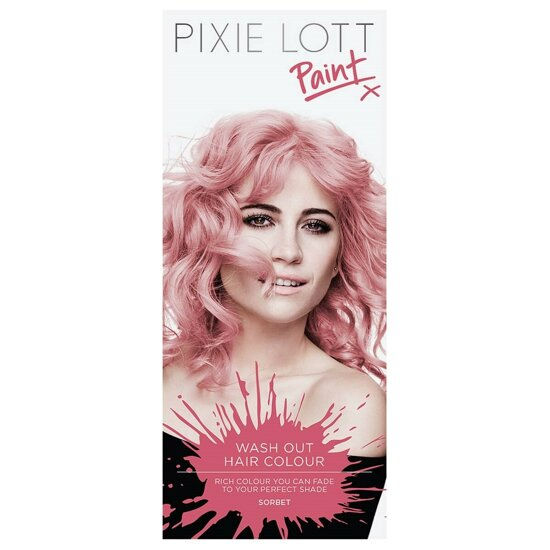 PIXIE LOTT Paint Wash-Out Hair Colour Geçici Saç Boyası Sorbet
