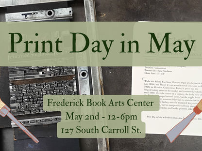 Print Day in May at FBAC