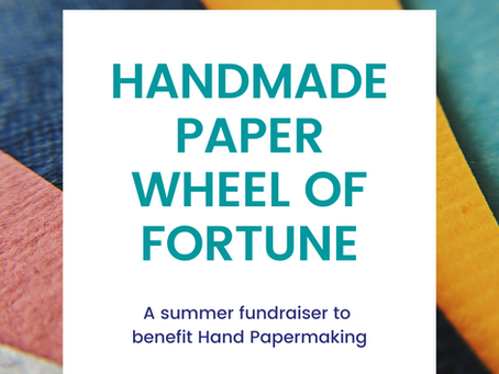 Spin the Handmade Paper Wheel of Fortune!