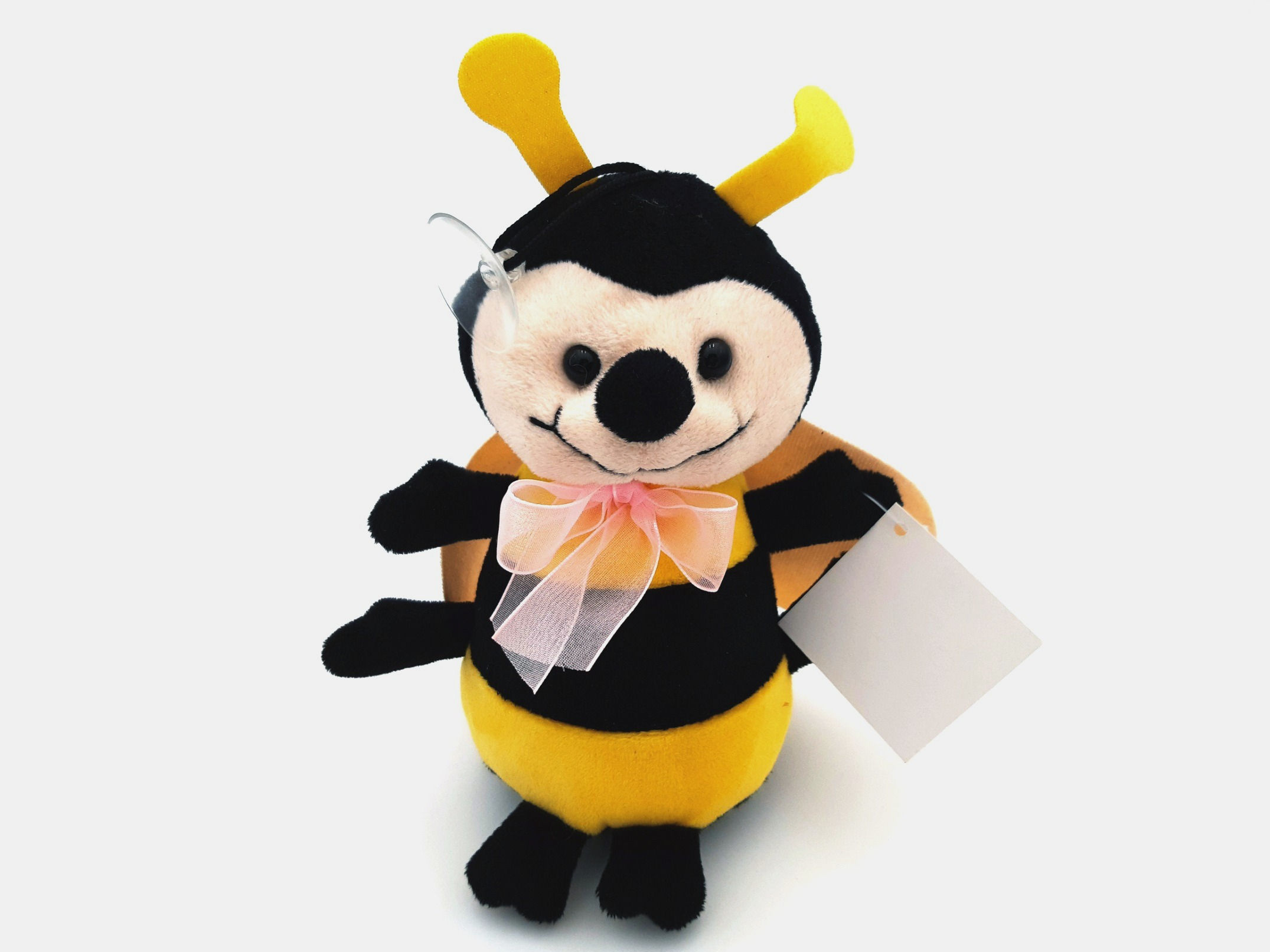Stoffbiene mit Saugnapf