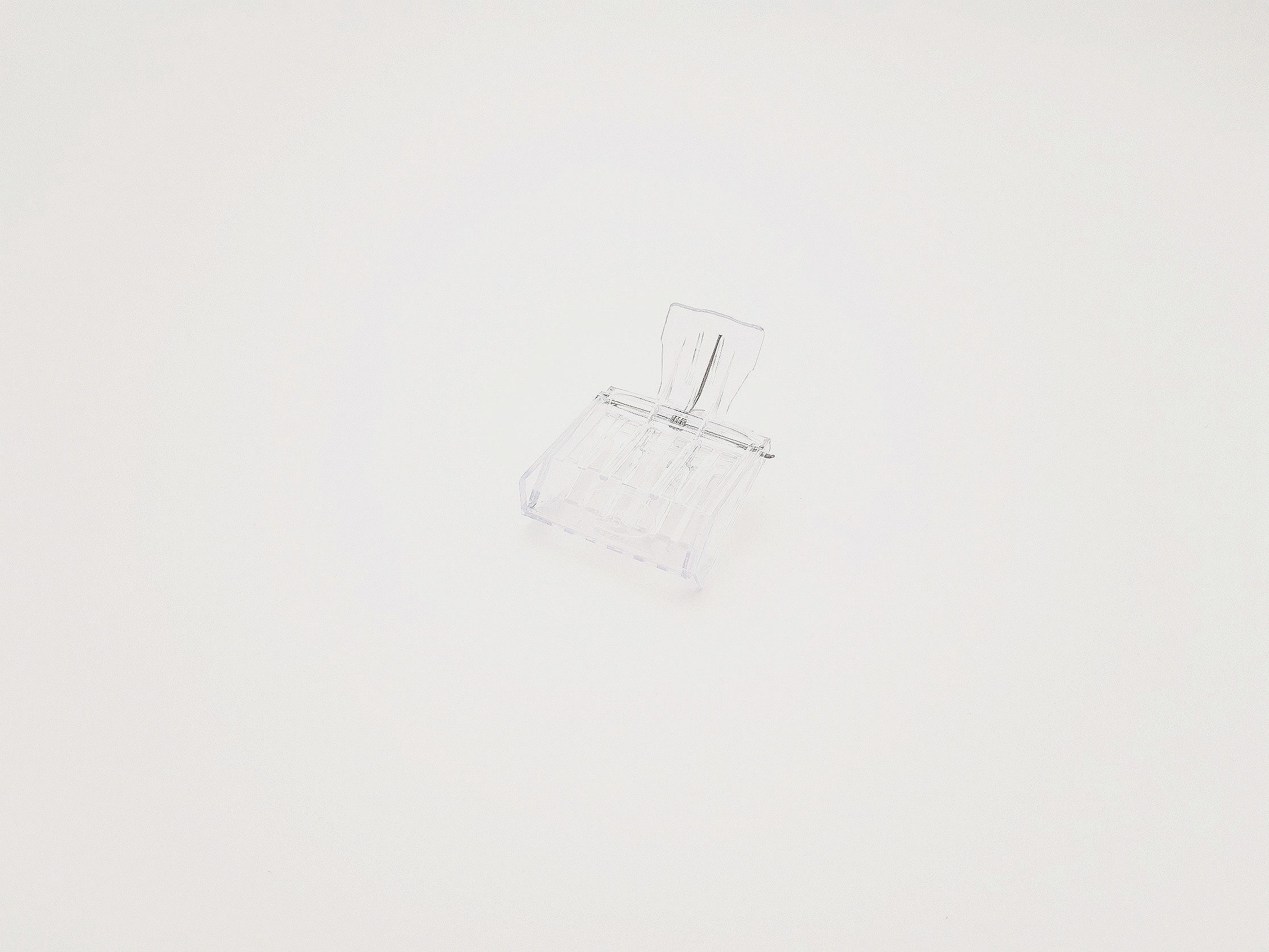 Abfangclip transparent