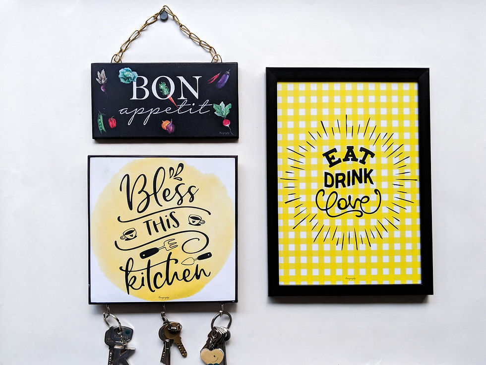 Kitchen Decor in Yellow