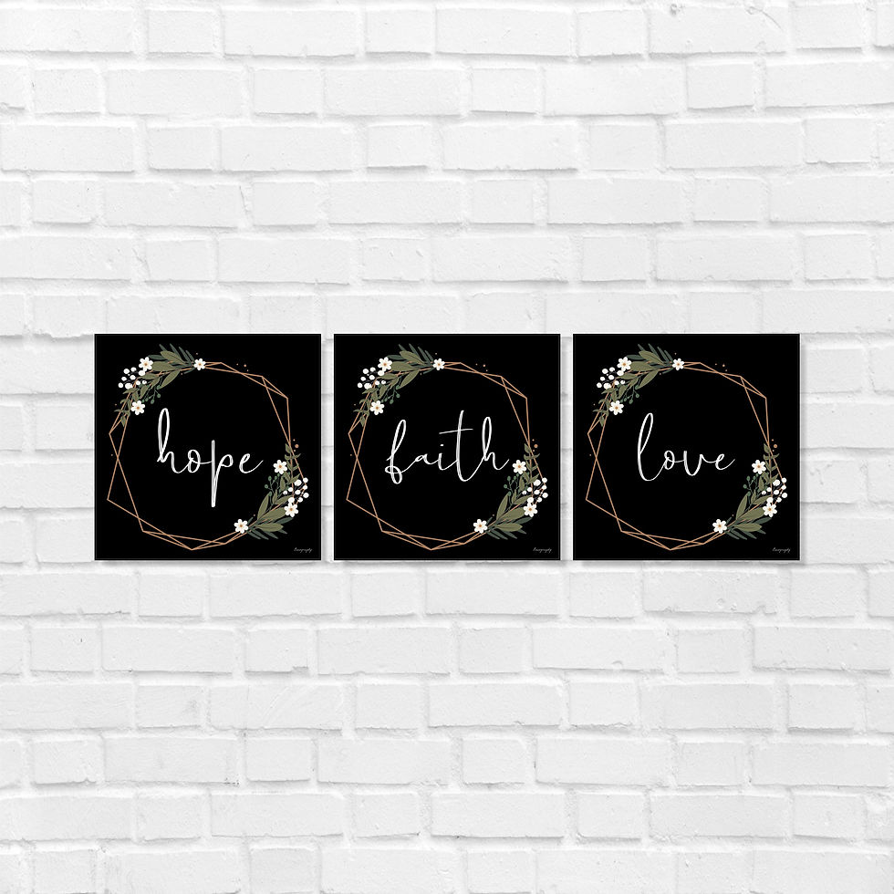 Thumbnail: Hope Faith Love Combo