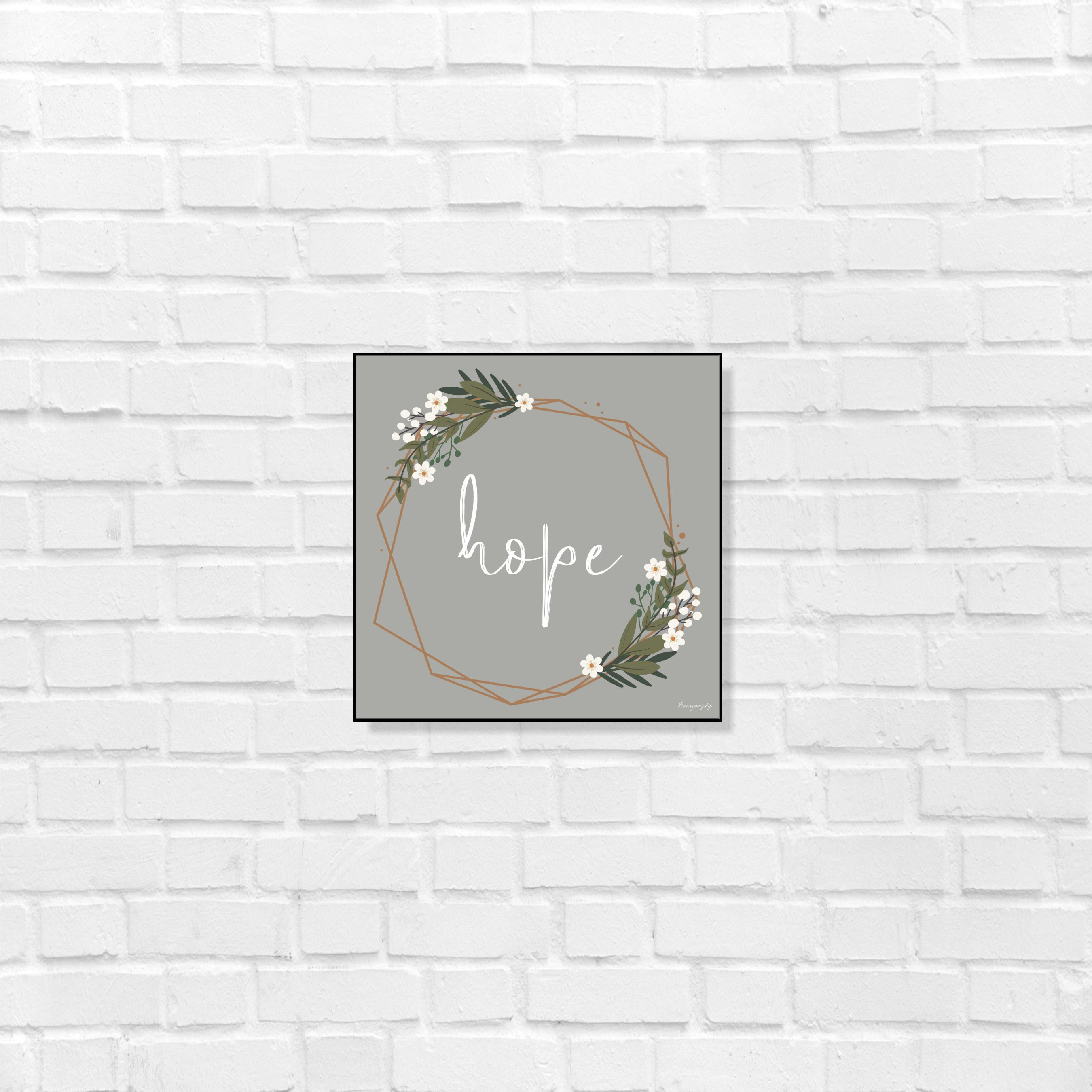 Hope - art frame
