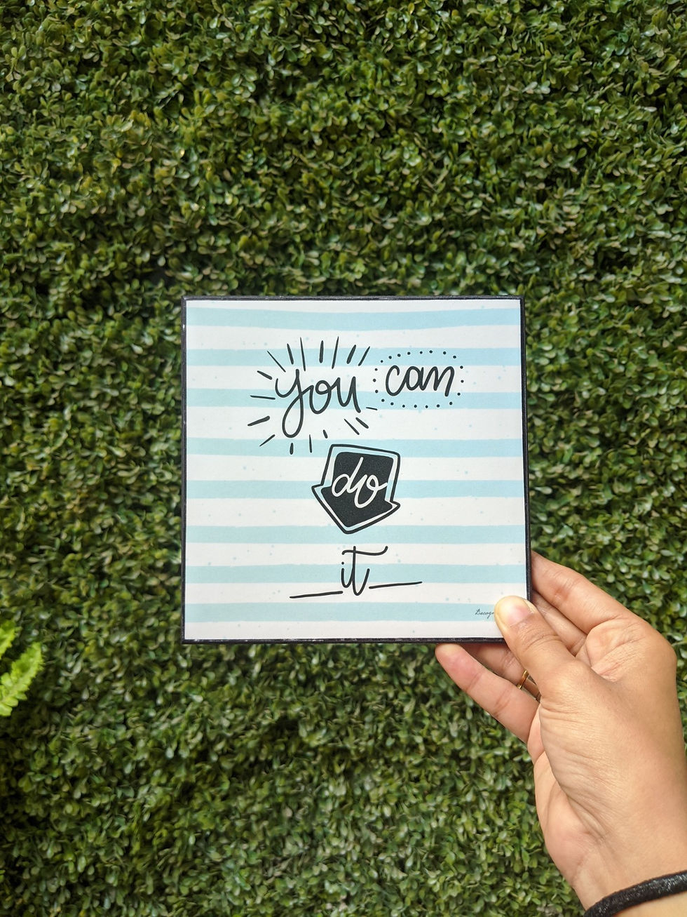 You can do it - art frame