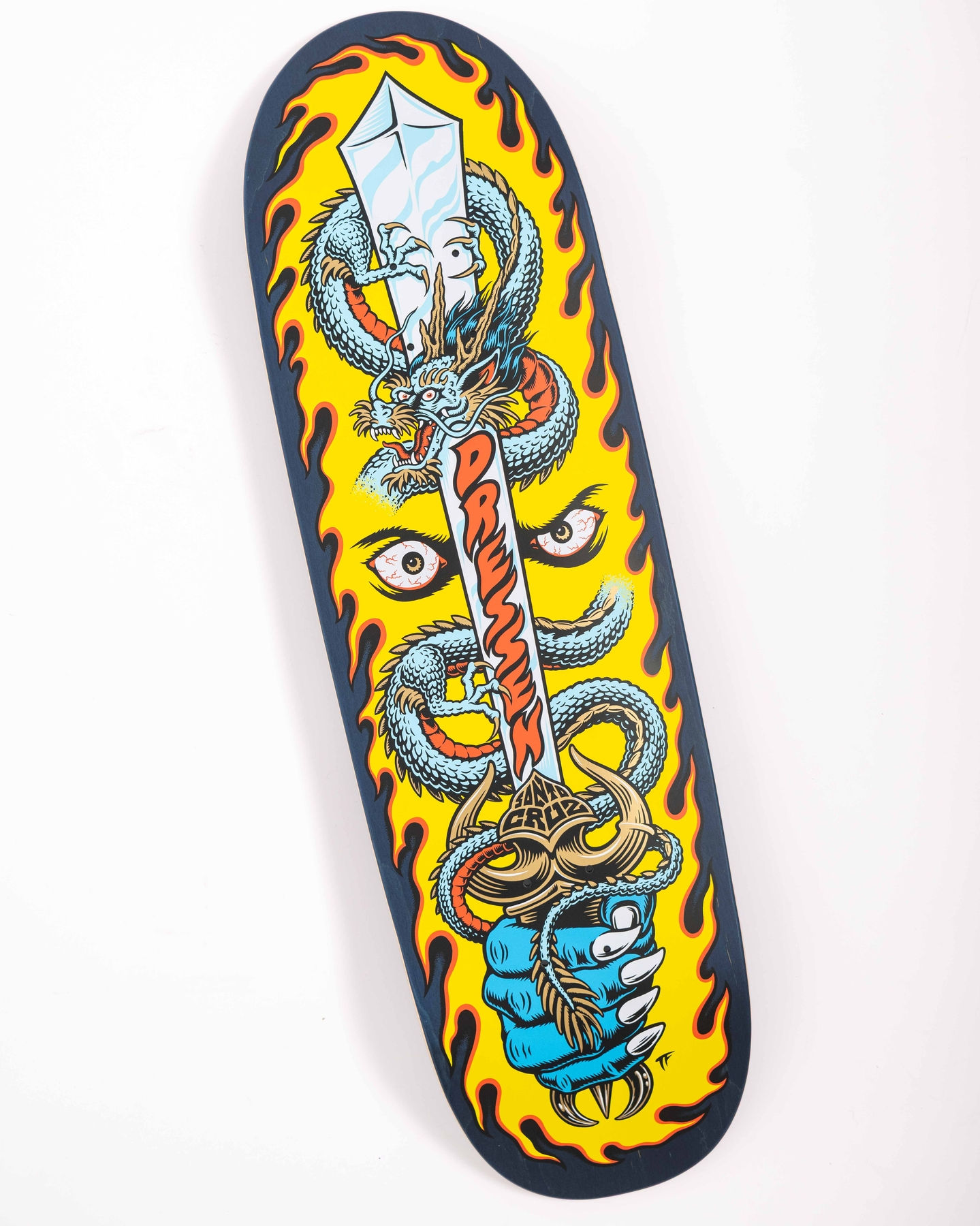 Dressen Sword Pro Shaped 9.25in x 31.95in Santa Cruz Decks