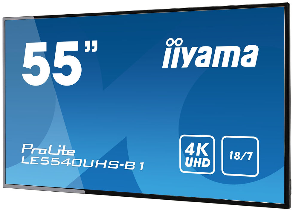 Thumbnail: Iiyama iiSignage 55" | 4K UHD LCD | PROLITE LE5540UHS-B1 | 18/7 töö