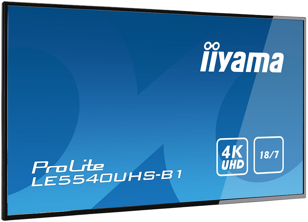 Thumbnail: Iiyama iiSignage 55" | 4K UHD LCD | PROLITE LE5540UHS-B1 | 18/7 töö