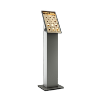 Isteenindus kiosk BS - printri, skänneri ja POS makseterminaliga.