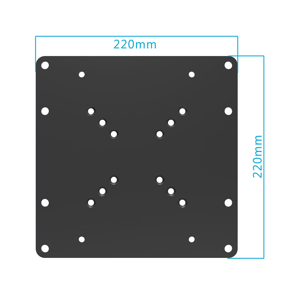 Thumbnail: PureMounts® univeraal VASA adapter - plaat 220 x 220