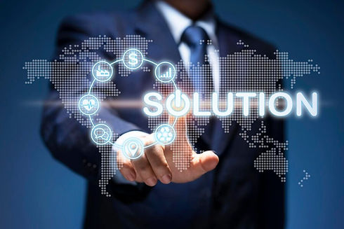 solucao-de-negocios-icone-de-solucao-de-envio-de-empresario-mostra-gerenciamento-plano-de-