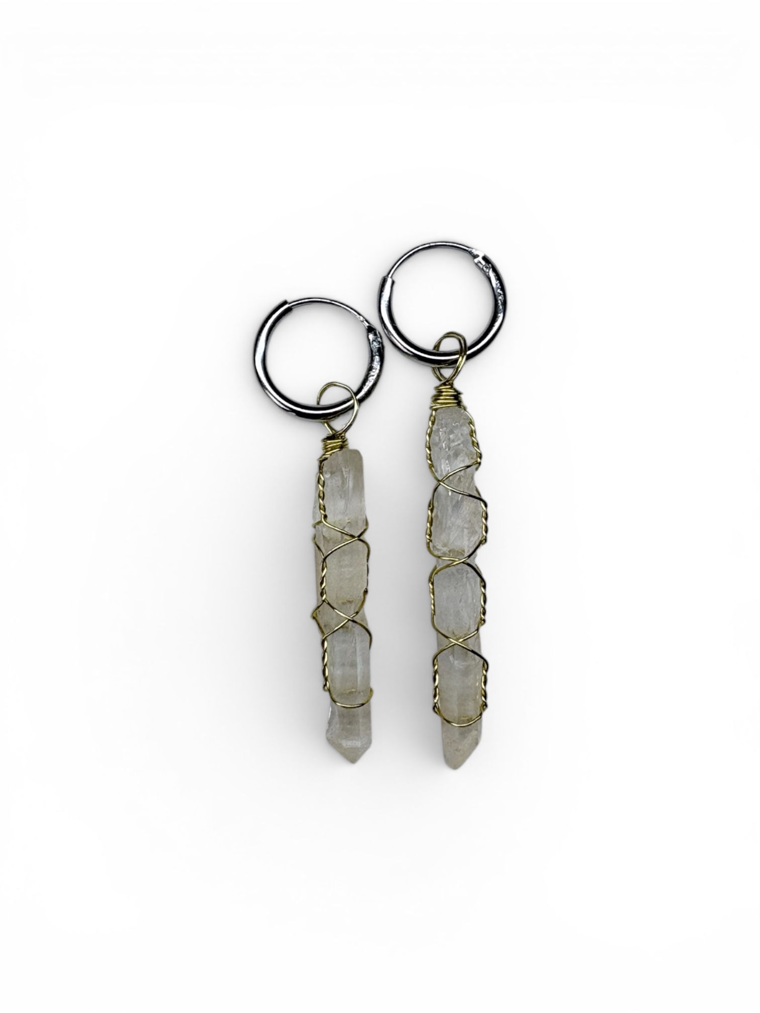 Solar Plexus Chakra Crystal Earrings