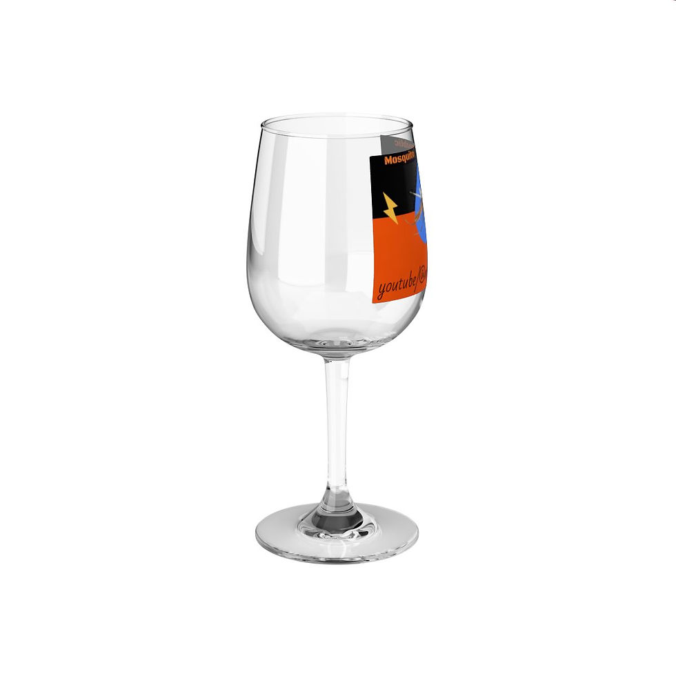 Thumbnail: Mosquito Republic Wine Glass, 12oz