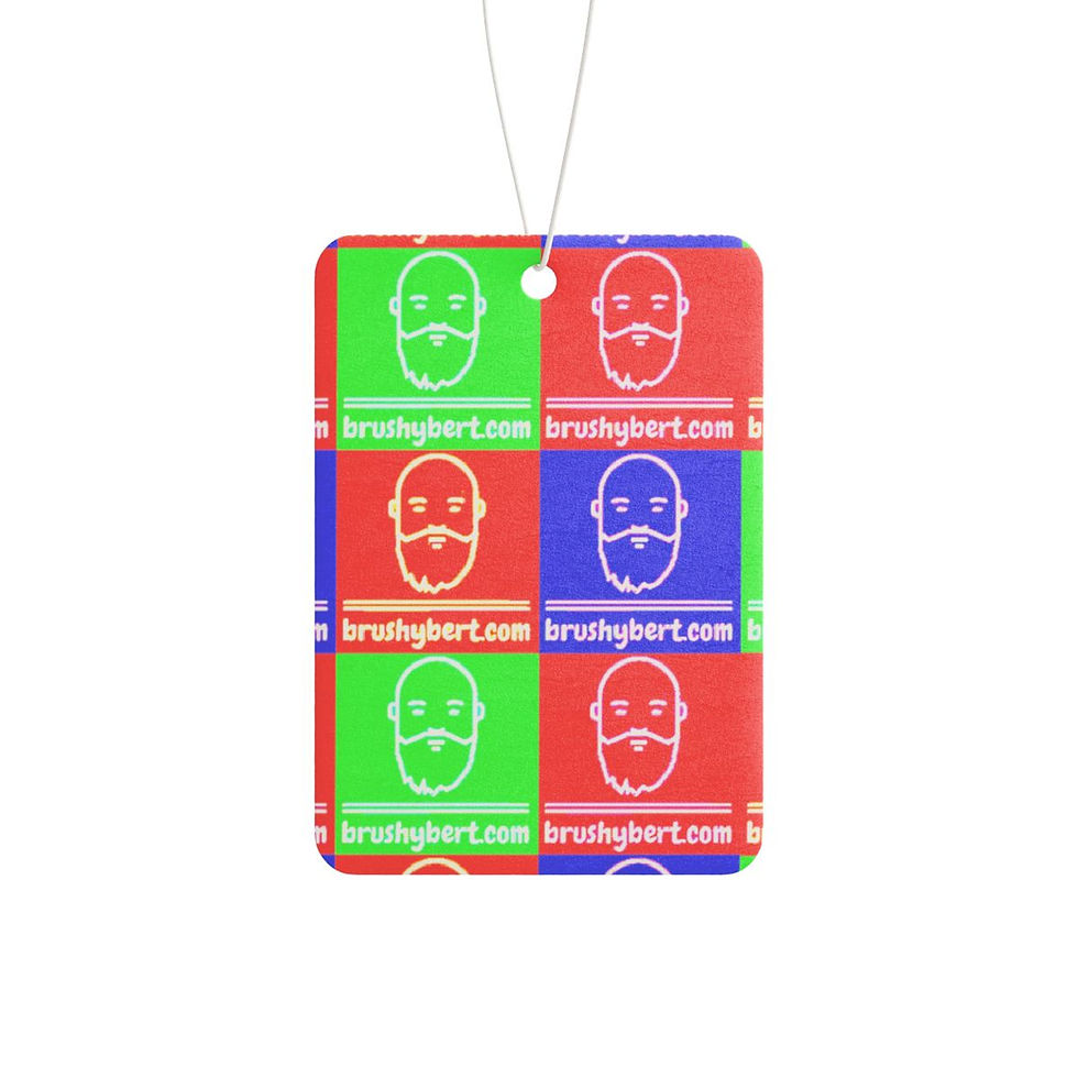 Thumbnail: Brushy Bert Car Air Freshener