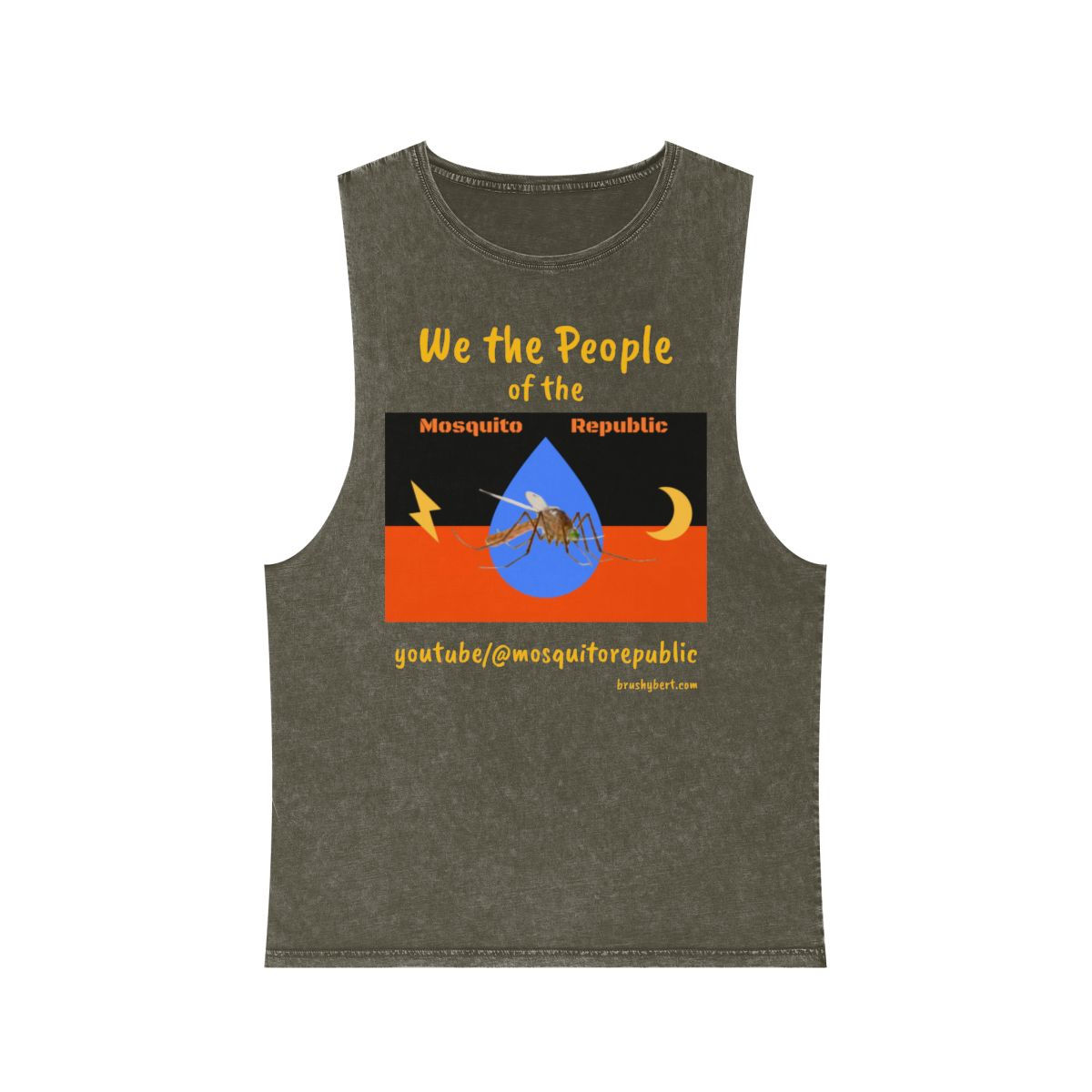 We the People Unisex Stonewash Tank Top