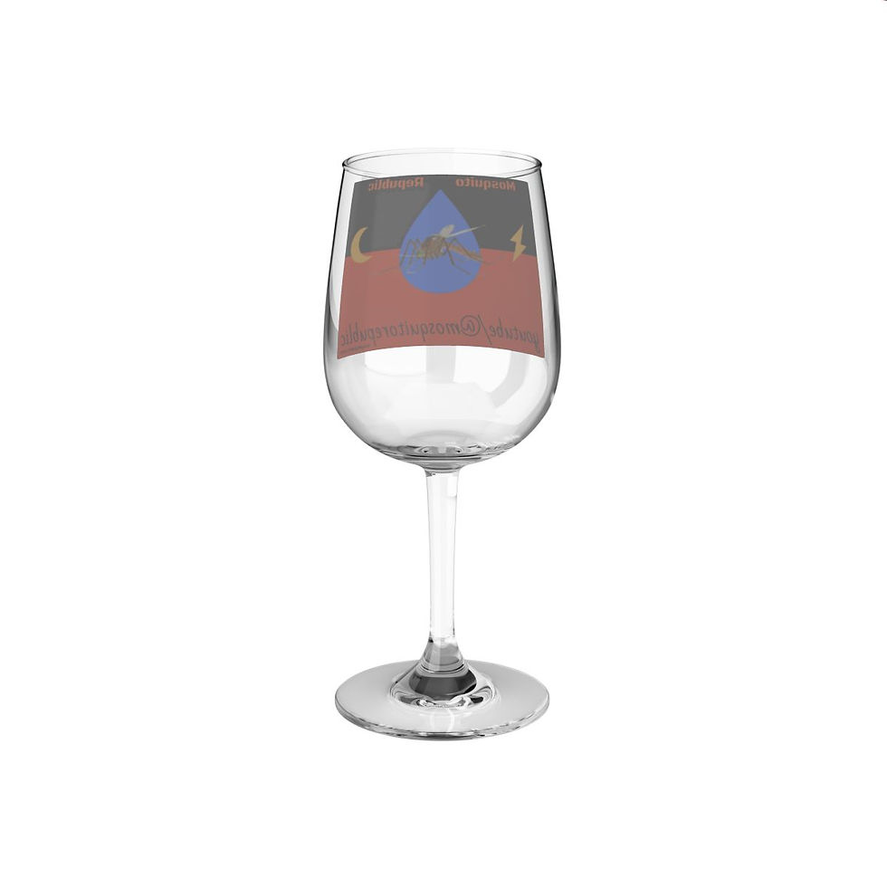 Thumbnail: Mosquito Republic Wine Glass, 12oz