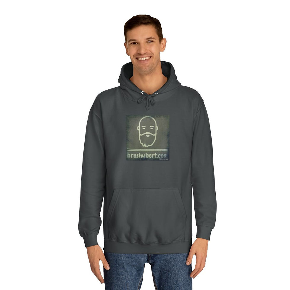 Thumbnail: Brushy Bert Unisex College Hoodie