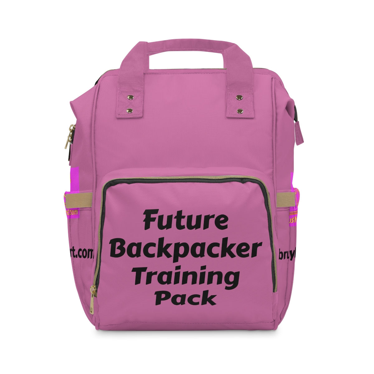 Future Hiker Diaper Backpack Pink