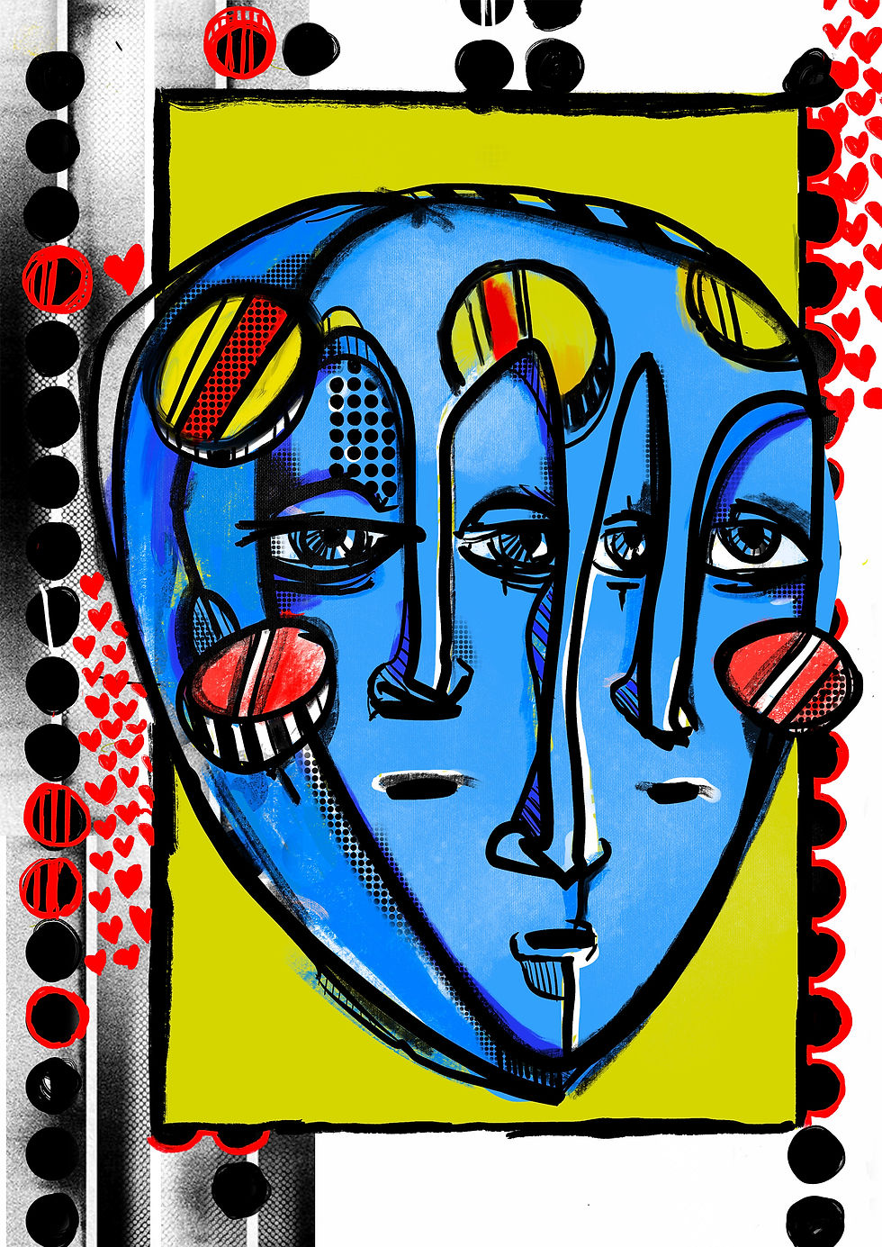 Blue Mask