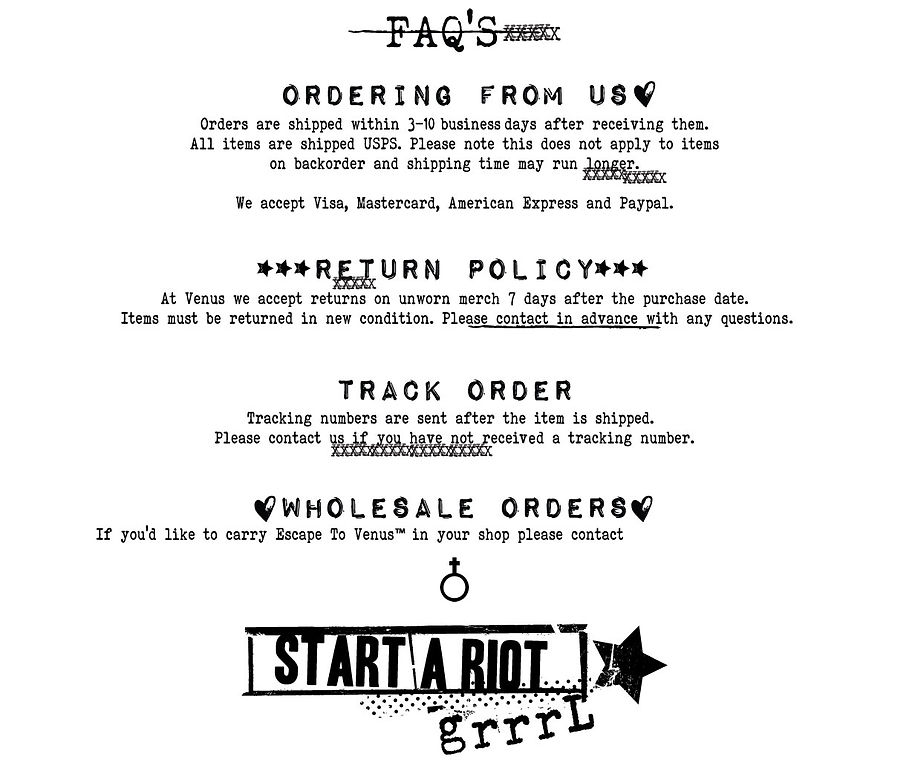 escape to venus, inspired female fronted bands