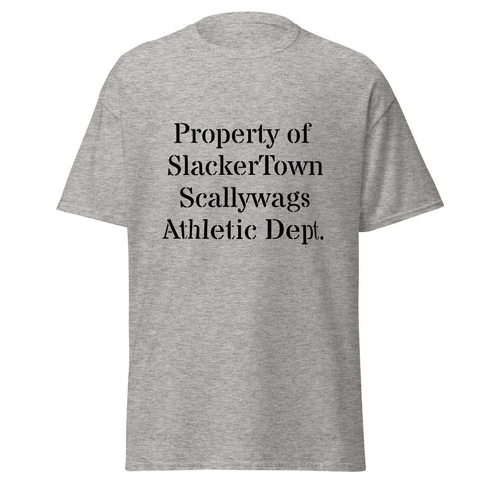 Thumbnail: Property of Scallywags Athletic Dept.