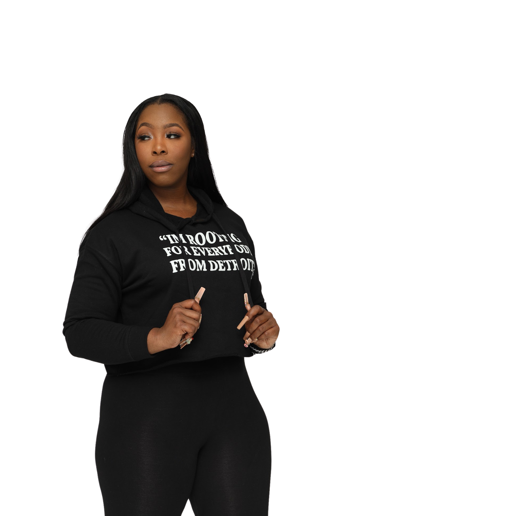 Women's Cropped Hoodie