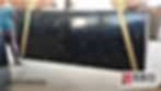 Fish Black Granite Slabs Indian Granite