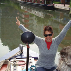 A woman enjoying her ride on Tarporley