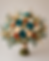 Thumbnail: Teal Romance Bridal Bouquet