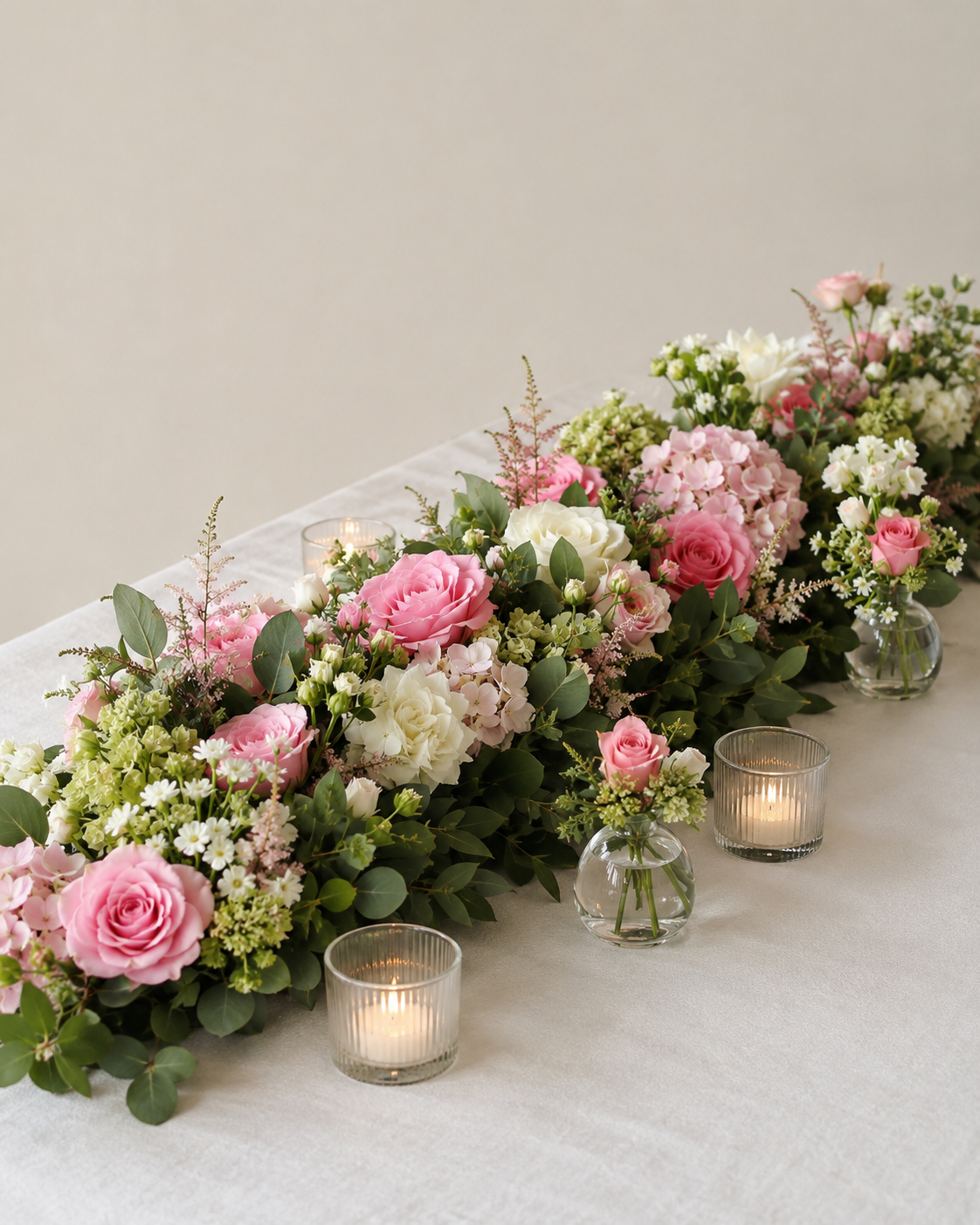 Soft Romance Floral Garland