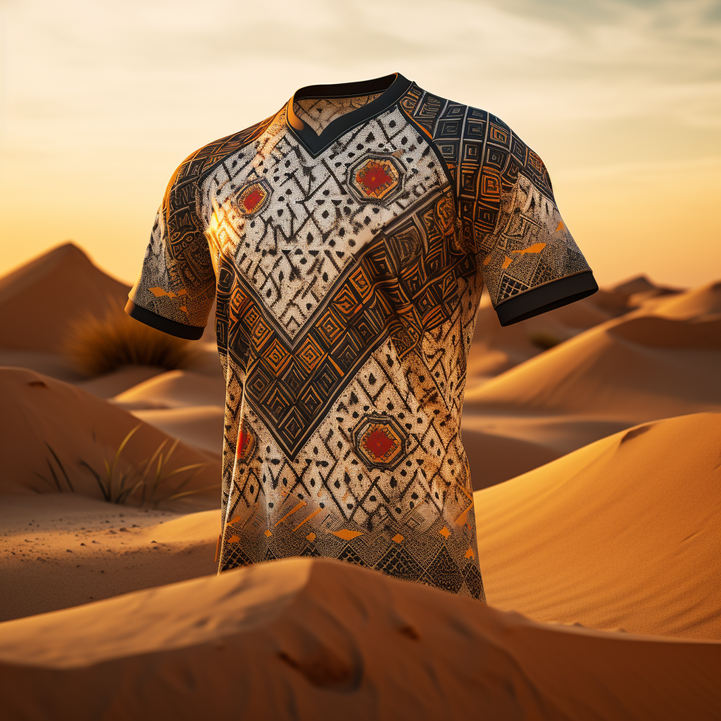 Football Jersey: Desert Warriors