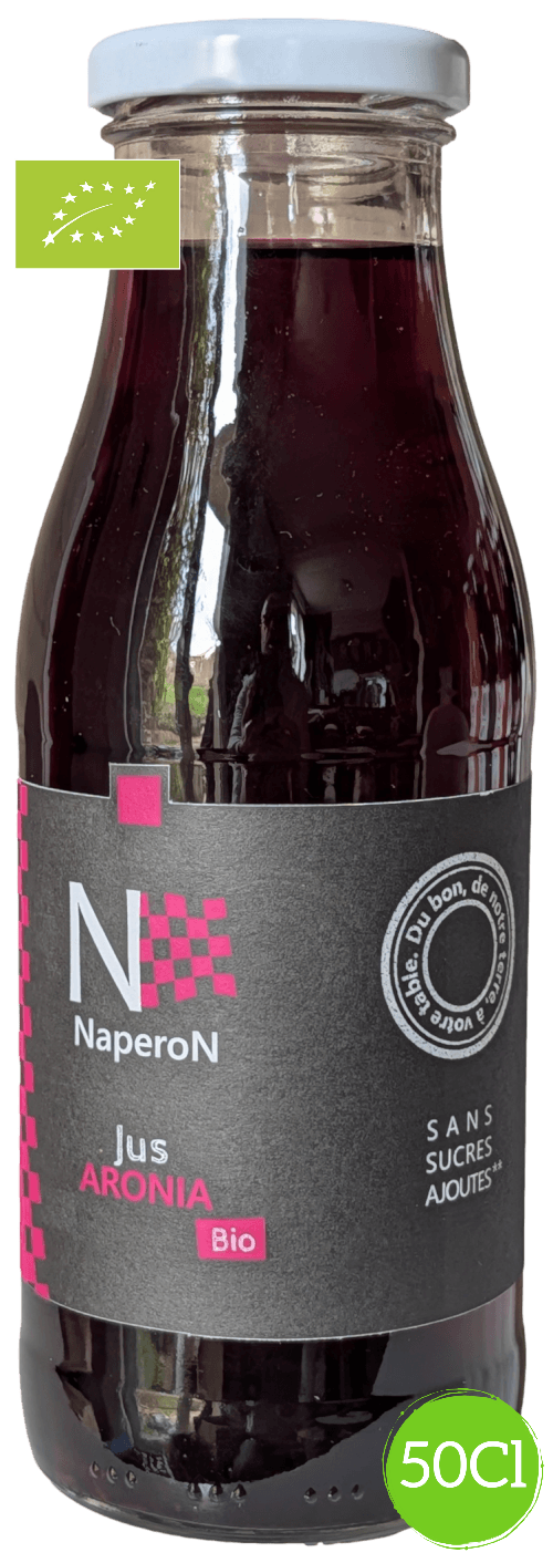 Bouteille de NAPERON Jus Aronia Bio