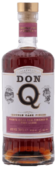 Bouteille de vieux rhum de Porto Rico DON Q Double Aged Port Cask Finish Edition Limitée 40°
