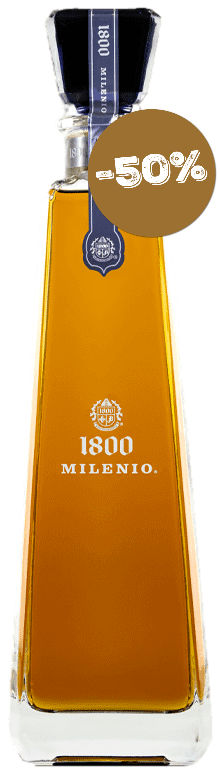 Bouteille de tequila 1800 Milenio 38°
