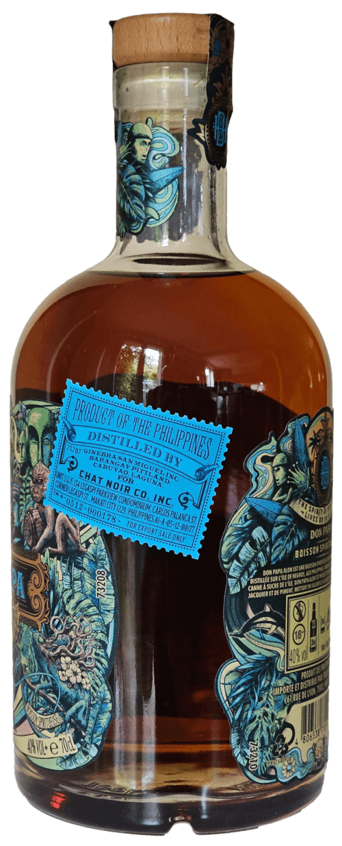 Miniature : Boisson spiritueuse à base de rhum des philippines DON PAPA Alon 40°