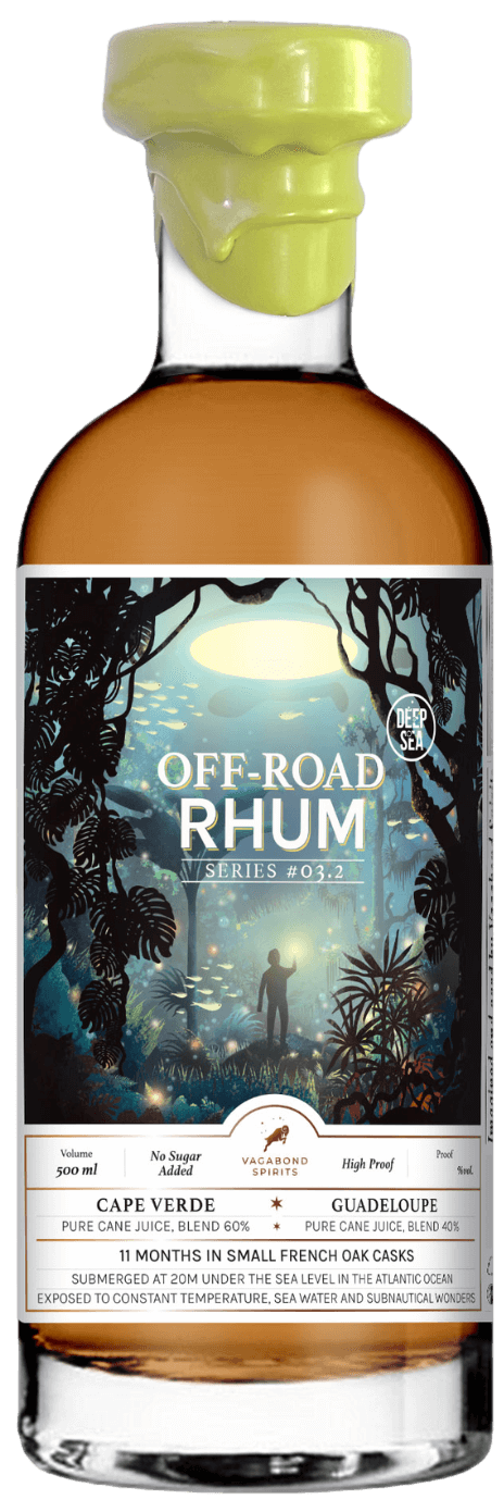 Bouteille de rhum VAGABOND SPIRITS Off-Road #03.2 Deap Sea Guadeloupe Cap-Vert 44°