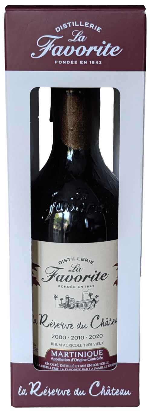Miniature : Bouteille de vieux rhum de Martinique LA FAVORITE La Réserve du Château Edition 2025 43°