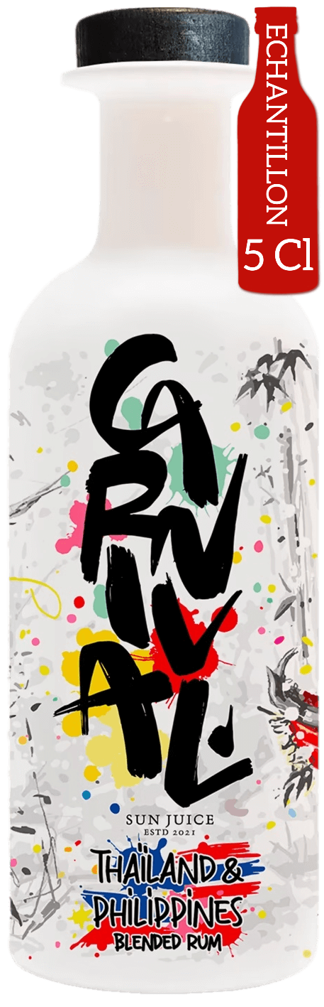 Bouteille de CARNIVAL Rhum Vieux Thaïlande Phlippines 40°