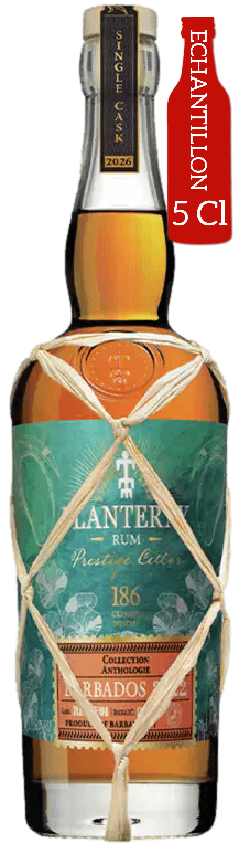 Bouteille de PLANTERAY RUM Single Cask Barbade 3 Ans 2022 186G Ester 65°