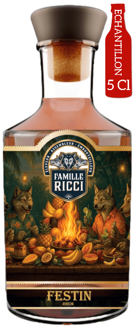 Bouteille de rhum FAMILLE RICCI Blend Festin 42°