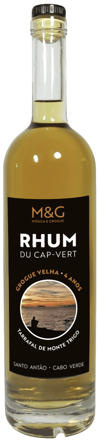 Bouteille de vieux grogue du Cap Vert MÚSICA & GROGUE Velha Tarrafal 4 Ans 47.5°