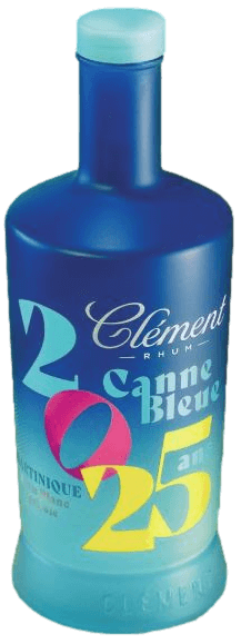 Bouteille de rhum blanc agricole de Martinique CLEMENT Canne Bleue Edition 2025 50°