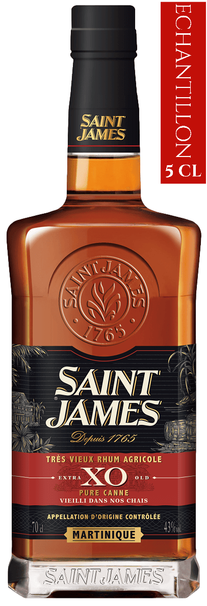 Bouteille de rhum SAINT JAMES Très Vieux Rhum XO