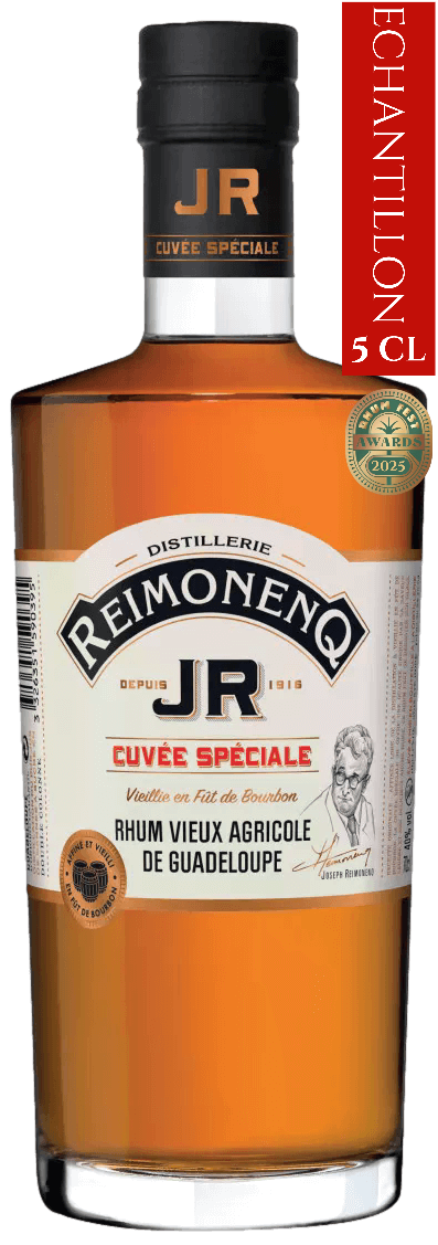 Bouteille de vieux rhum de Guadeloupe REIMONENQ JR Cuvée Spéciale 40°