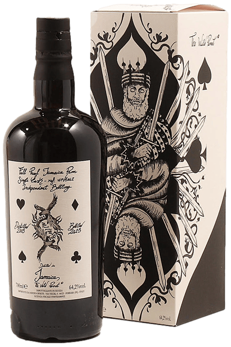 Bouteille de rhum vieux THE WILD PARROT Jamaica 2005 Full Proof Single Cask 18 Ans Edition Limitée 64.2° avec étui