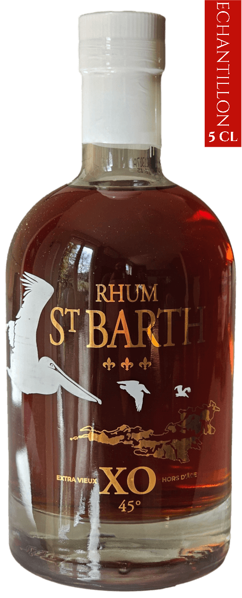 Bouteille de vieux rhum de Saint-barthélemy SAINT BARTH XO 45°