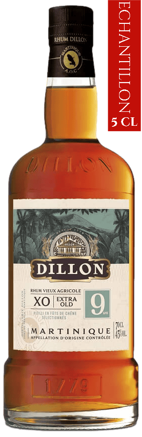 Bouteille de rhum DILLON XO 9 Ans